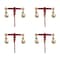 Mytee Products 3/8-1/2in Ratchet Binder eXtreme 12,000 lbs WLL, 4PK CBRS38Xx4 - alternate 1