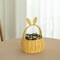 Wickerwise Hand-Woven Easter Bunny Ear Basket with Handle - Multi-Purpose Paper Rope Wicker Basket for QI004723.YL - alternate 5