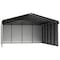 Arrow Storage Products 20 x 24 x 9 ft Eggshell Steel Carport with 3 Wall Kits CPH202409ECL3 - alternate 1