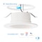 Infibrite 4 In. Retrofit 2700K Soft White LED Recessed Light Kit 9W 750LM, Dimmable, Wet Rated IB-005-2-9W-WH - alternate 5