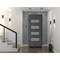 Vdomdoors Front Exterior Prehung Metal-Plastic Door, Manux 8113 Antracite Grey, Office Commercial and Residen MANUX8113EXD-ANT-W32xH80-RH - alternate 2