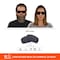 Ergodyne Translucent Smoke Frame G15 Gray Lens Safety Glasses, AFAS Polarized Lenses SIXTEN-AFASPZ - alternate 5