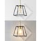 Jonathan Y Girard 9.25" 1-Light Farmhouse Industrial Iron LED Pendant, Black/Brass Gold JYL6509A - alternate 5