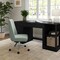 Martha Stewart Maeve Upholstered Office Chair in Sage/Polished Nickel CH-231216-3-SG-MS - alternate 3