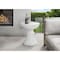 Monarch Specialties Accent Table 25"h, Indoor or Outdoor, Side Table, Nightstand, Round, White, Contemporary I 4145 - alternate 4