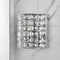 Jonathan Y Clara Deco 6.25" 1-Light Metal/Crystal Classic Glam LED Vanity Light, Chrome JYL7542A - alternate 2