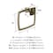 Amerock Revitalize Golden Champagne Traditional 6-13/16 in 173 mm Length Towel Ring BH36032BBZ - alternate 4