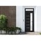 Vdomdoors Front Exterior Prehung FiberGlass Door Frosted Glass / Manux 8088 Matte Black / Transom Window / Of MANUX8088EXD-BLK-W36 x H80+14-LH - alternate 3