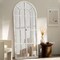 Homeroots 71" White Arch Wood Framed Standing Mirror 565139 - alternate 3