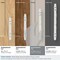 Amerock Carrione 5-1/16 inch 128mm Center-to-Center Marble White/Polished Chrome Cabinet Pull BP36649MW26 - alternate 2