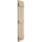 Ekena Millwork Rustic Two Board Joined Board-n-Batten Rough Sawn Faux Wood Shutters, 11W x 80H, PR SHUBJS11X80RSPR - alternate 5