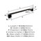 Amerock Revitalize Oil Rubbed Bronze Traditional 18 in 457 mm Towel Bar BH36033ORB - alternate 2