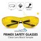 Bison Life PrimeX, Safety Glasses, Anti-Fog & Anti-Scratch, Amber Lens ZH-PRXSG-ABLBKT-MS14 - alternate 3