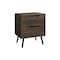 Monarch Specialties Accent Table, Side Table, Storage Drawer, Nightstand, Bedroom, Living Room, Brown, Contemporary I 3691 - alternate 1