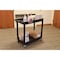 Luxor Tub Shelf Cart, High Density Polyethylene (Shelf), Polyvinyl Chloride (Leg), 500 lb. Load Capacity EC11HD-B - alternate 6