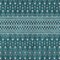 Homeroots 5' X 8' Teal Blue Aqua And Ivory Tribal Washable Indoor Outdoor Area Rug 582591 - alternate 5