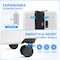 Simple Deluxe 28 Inch Hardside Carry On Luggage, Suitcase with Double Spinner Wheels and TSA Lock, Hard Shell Sui 3A88APLUGG28ABSWHT - alternate 3