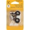 Shepherd Hardware Furniture Glide, Metal/Rubber, Silver, 4PK 9449 - alternate 2