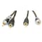 Deejay Led 12 Foot RCA TO RCA Stereo Patch Cable Copper Conductors TBHRCA12 - alternate 2