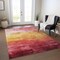 Homeroots 3' X 5' Blush And Pink Striped Washable Indoor Outdoor Area Rug 610871 - alternate 5