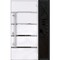 Vdomdoors Steel Door Deux 1105 Black Enamel Sidelight Exterior Window Sidelite Stainless Inserts Entry Door P DEUX1105EXD-BLK-W36+12xH80-LH-O - alternate 3