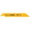 Dewalt 6" 18 TPI Straight Back Bi-Metal Reciprocating Blade, 5PK DW4811 - alternate 1