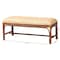 Bali & Pari Belen Natural Rattan Accent Bench 268-14697-ZORO - alternate 4