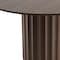 Homeroots 52" Brown Wood Pedestal Base Round Top Dining Table 720941 - alternate 2