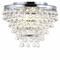 Jonathan Y Toronto 16" Metal/Crystal LED Flush Mount, Chrome JYL9030B - alternate 1