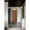 Vdomdoors Front Exterior Prehung Metal-Plastic Door, Manux 8415 Walnut, Top Sidelite Transom, Office Commerci MANUX8415EXD-WLN-W36xH80+14-RH - alternate 2