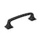 Amerock Ville 3-3/4 inch (96mm) Center-to-Center Matte Black Cabinet Pull, 10PK 10VMP36775FB - alternate 1