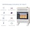 Procom Heating Natural Gas Ventless Infrared Plaque Heater with Base Feet, 18,000 BTU, T-Stat Control MN180TPA-B - alternate 2