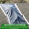 Farm Plastic Supply Crawl Space Vapor Barrier, 10 Mil, Black Vapor Barrier, 24ftx100ft Z-Black10MilCrawl-4006 - alternate 4
