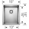 Blanco Precision 16 R10 Small Single Bowl 516225 - alternate 3