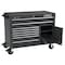 Proto 550 Series Rolling Cabinet, 8 Drawer, Dual Black, Steel, 50 in W x 25-1/4 in D x 41 in H J555041B-8DB-2S - alternate 2