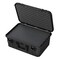 Panaro 20.5x13.8x8.6' black 100% recycled plastic, IP65 certified ruggedized case with foam EKO90DS - alternate 2