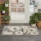 Homeroots 3' X 4' Beige Floral Indoor Outdoor Area Rug 527638 - alternate 5