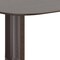 Homeroots 67" Walnut Solid Wood Oval Dining Table 721147 - alternate 3