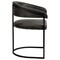 Leisuremod Aero Collection Modern Dining Chair in Charcoal AC23CH - alternate 5