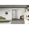 Vdomdoors Front Exterior Prehung FiberGlass Door Frosted Glass / Manux 8312 Grey Ash / Sidelight and Transom MANUX8312EXD-SS-W36+16 x H80+14-LH - alternate 4