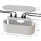 D-Line Large White Cable Tidy Unit, 4PK US/CTULGEW/SW/4 - alternate 3