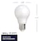 Bulbrite LED Filament 7 W Dimmable A19 Light Bulbs with Milky Finish and E26 Base - 3000K, 800Lumens, 4PK 862847 - alternate 5