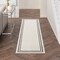 Homeroots 6' Ivory And Black Indoor Outdoor Runner Rug 545528 - alternate 2