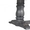 Homeroots 88" Light Gray And Gray Solid Wood Trestle Base Dining Table 318899 - alternate 2
