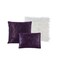 Homeroots Purple Queen Polyester 220 Thread Count Washable Down Comforter Set 528996 - alternate 5