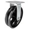 Hyw Products Heavy Duty Caster 8in V-Groove Wheel, Rigid 40-80R-A1-VG - alternate 1