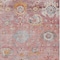 Homeroots 10' X 14' Pink Gray And Gold Floral Washable Indoor Outdoor Area Rug 604089 - alternate 3
