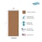 Nanolap PSA Lapping Film, 2 Pc 5 Micron (4,000 Grit), 4-0.25 in x 11 in Microfinishing Fine Sanding Paper 61561N - alternate 2