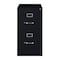 Hirsh 15" W 2 Drawer Vertical File Cabinet, Black, Letter 14416 - alternate 4