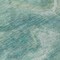 Homeroots 8' Teal Blue And Ivory Round Abstract Washable Indoor Outdoor Area Rug 631319 - alternate 4